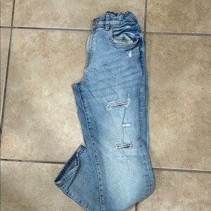 Zara Boys light blue distressed jeans